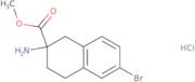 Methyl 2-amino-6-bromo-1,2,3,4-tetrahydronaphthalene-2-carboxylate hydrochloride