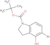 tert-Butyl 5-bromo-4-hydroxyindoline-1-carboxylate