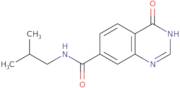 N-Isobutyl-4-oxo-3,4-dihydroquinazoline-7-carboxamide