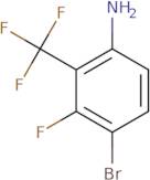 4-Bromo-3-fluoro-2-(trifluoromethyl)aniline