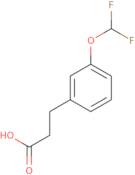 3-[3-(Difluoromethoxy)phenyl]propionic acid