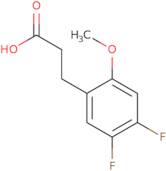 3-(4,5-Difluoro-2-methoxyphenyl)propionic acid