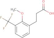 3-[2-Methoxy-3-(trifluoromethyl)phenyl]propionic acid