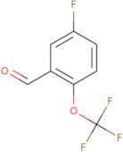 5-Fluoro-2-(trifluoromethoxy)benzaldehyde