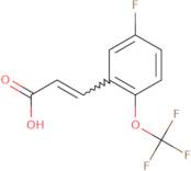 5-Fluoro-2-(trifluoromethoxy)cinnamic acid