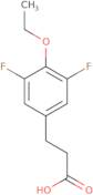 3-(4-Ethoxy-3,5-difluorophenyl)propionic acid