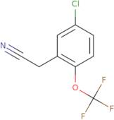 5-Chloro-2-(trifluoromethoxy)phenylacetonitrile