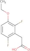 3-Ethoxy-2,6-difluorophenylacetic acid