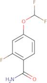 4-(Difluoromethoxy)-2-fluorobenzamide