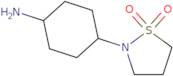 trans-4-â€‹(1,â€‹1-â€‹Dioxido-â€‹2-â€‹isothiazolidinyl)â€‹-cyclohexanamine