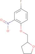 2-[(4-Fluoro-2-nitrophenoxy)methyl]tetrahydrofuran