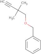 4-Benzyloxy-3,3-dimethylbut-1-yne