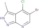 5-Bromo-4-chloro-3-iodo-1H-pyrazolo[3,4-b]pyridine