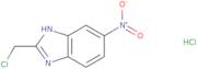 2-(Chloromethyl)-6-nitro-1H-1,3-benzodiazole hydrochloride