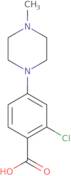 2-Chloro-4-(4-methyl-1-piperazinyl)benzoic acid