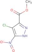 4-Chloro-5-nitro-1H-pyrazole-3-carboxylic acid methyl ester