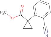 1-(2-Cyano-phenyl)-cyclopropanecarboxylic acid methyl ester