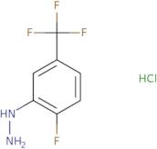 (2-Fluoro-5-(trifluoromethyl)phenyl)-hydrazine hydrochloride