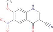 4-Hydroxy-7-methoxy-6-nitroquinoline-3-carbonitrile