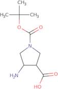 (3R,4R)-4-Amino-1-(t-butoxycarbonyl)pyrrolidine-3-carboxylic acid