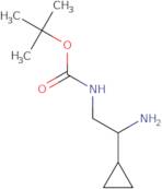 tert-Butyl N-(2-amino-2-cyclopropylethyl)carbamate