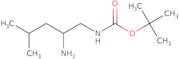 tert-Butyl N-(2-amino-4-methylpentyl)carbamate