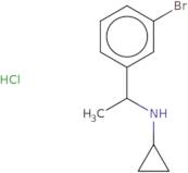 N-[1-(3-Bromophenyl)ethyl]cyclopropanamine hydrochloride