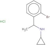 N-[1-(2-Bromophenyl)ethyl]cyclopropanamine hydrochloride