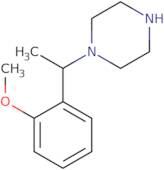1-[1-(2-Methoxyphenyl)ethyl]piperazine