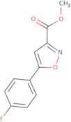 Methyl 5-(4-fluorophenyl)-1,2-oxazole-3-carboxylate