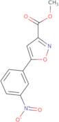 Methyl 5-(3-Nitrophenyl)isoxazole-3-carboxylate