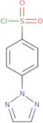 4-(2H-1,2,3-Triazol-2-yl)benzene-1-sulfonyl chloride