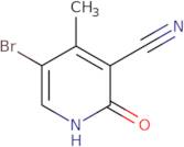 5-Bromo-3-cyano-4-methyl-2(1H)-pyridinone