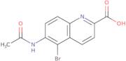 6-Acetamido-5-bromoquinoline-2-carboxylic acid