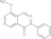 4-Formyl-5-methoxy-N-phenylnicotinamide
