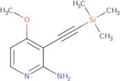 4-Methoxy-3-((trimethylsilyl)ethynyl)pyridin-2-amine