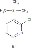 6-Bromo-2-chloro-3-(trimethylsilyl)pyridine