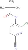 N-(2-Chloro-6-cyanopyridin-3-yl)pivalamide