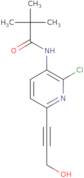 N-(2-Chloro-6-(3-hydroxyprop-1-ynyl)pyridin-3-yl)pivalamide