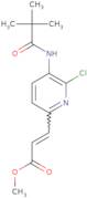 Methyl 3-(6-chloro-5-pivalamidopyridin-2-yl)-acrylate