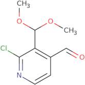 2-Chloro-3-(dimethoxymethyl)isonicotinaldehyde
