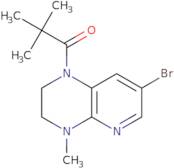 1-(7-Bromo-4-methyl-3,4-dihydropyrido[2,3-b]-pyrazin-1(2H)-yl)-2,2-dimethylpropan-1-one