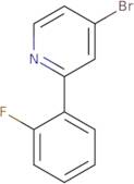 4-Bromo-2-(2-fluorophenyl)-pyridine