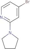 4-Bromo-2-(pyrrolidin-1-yl)pyridine