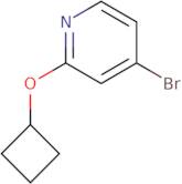 4-Bromo-2-cyclobutyloxypyridine