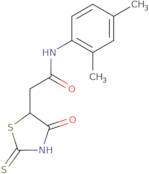 N-(2,4-Dimethylphenyl)-2-(2-mercapto-4-oxo-4,5-dihydro-1,3-thiazol-5-yl)acetamide