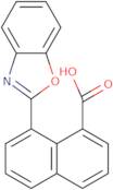 8-(1,3-Benzoxazol-2-yl)-1-naphthoic acid