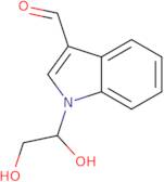 1-(1,2-Dihydroxyethyl)-1H-indole-3-carbaldehyde