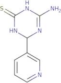 4-Amino-6-pyridin-3-yl-1,6-dihydro-1,3,5-triazine-2-thiol