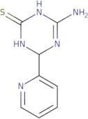 4-Amino-6-pyridin-2-yl-1,6-dihydro-1,3,5-triazine-2-thiol